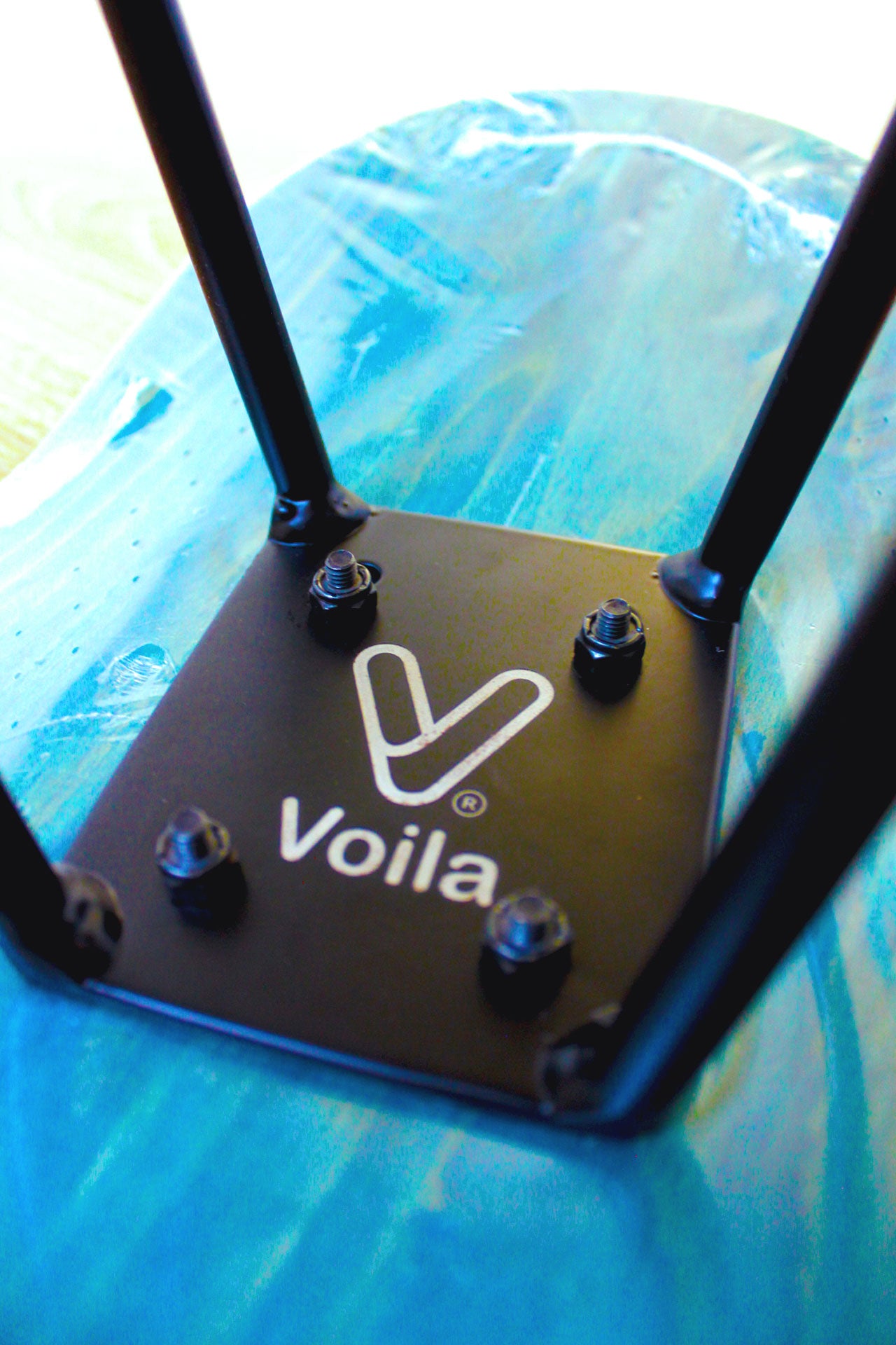 Voila skateboard legs - Zwart