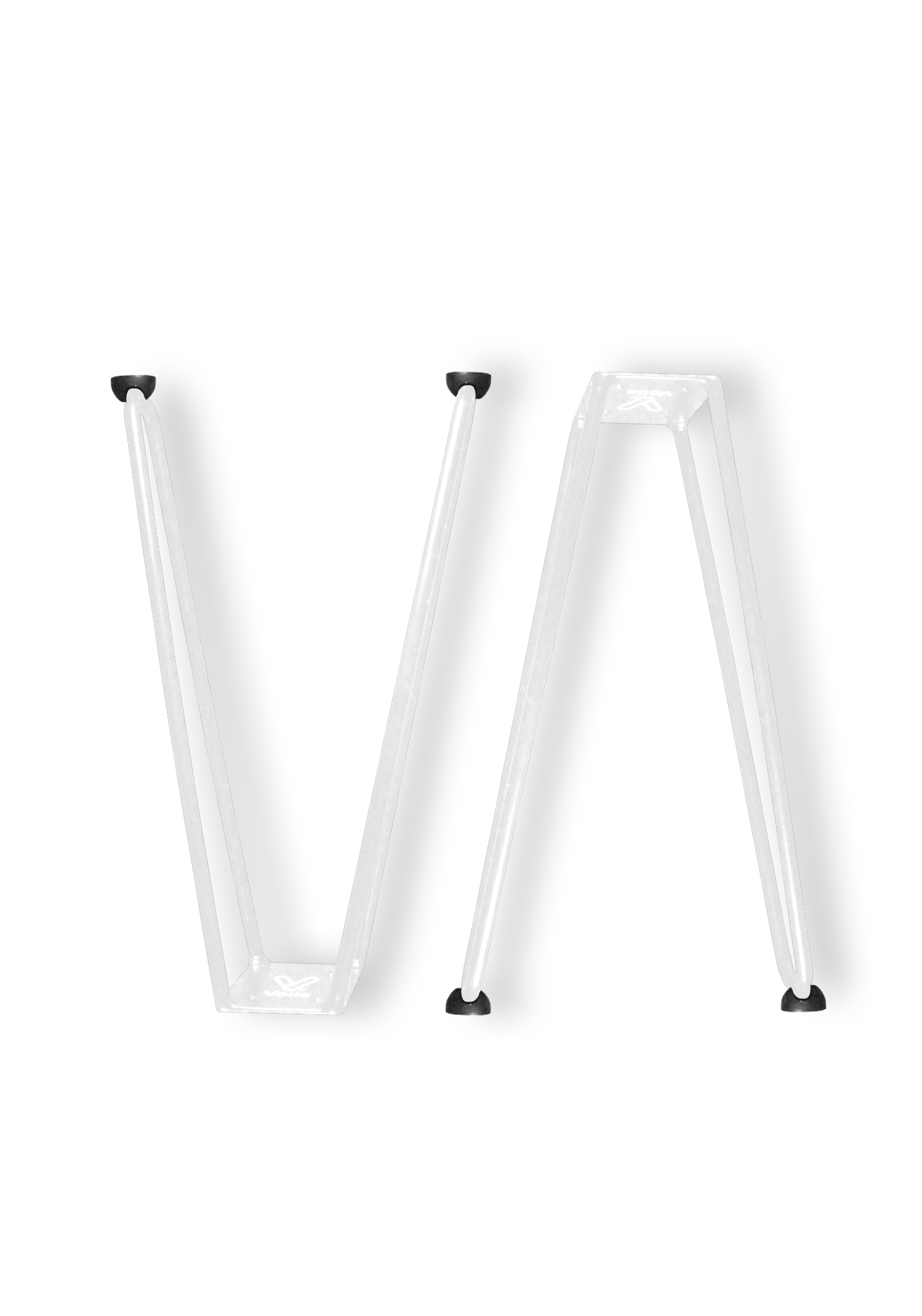 Voila skateboard legs - Wit