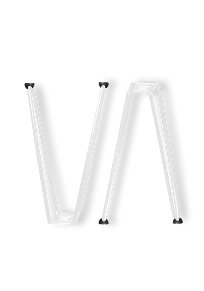 Voila skateboard legs - Wit