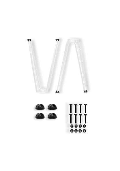 Voila skateboard legs - Wit