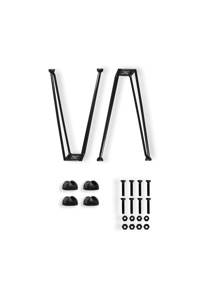 Voila skateboard legs - Zwart