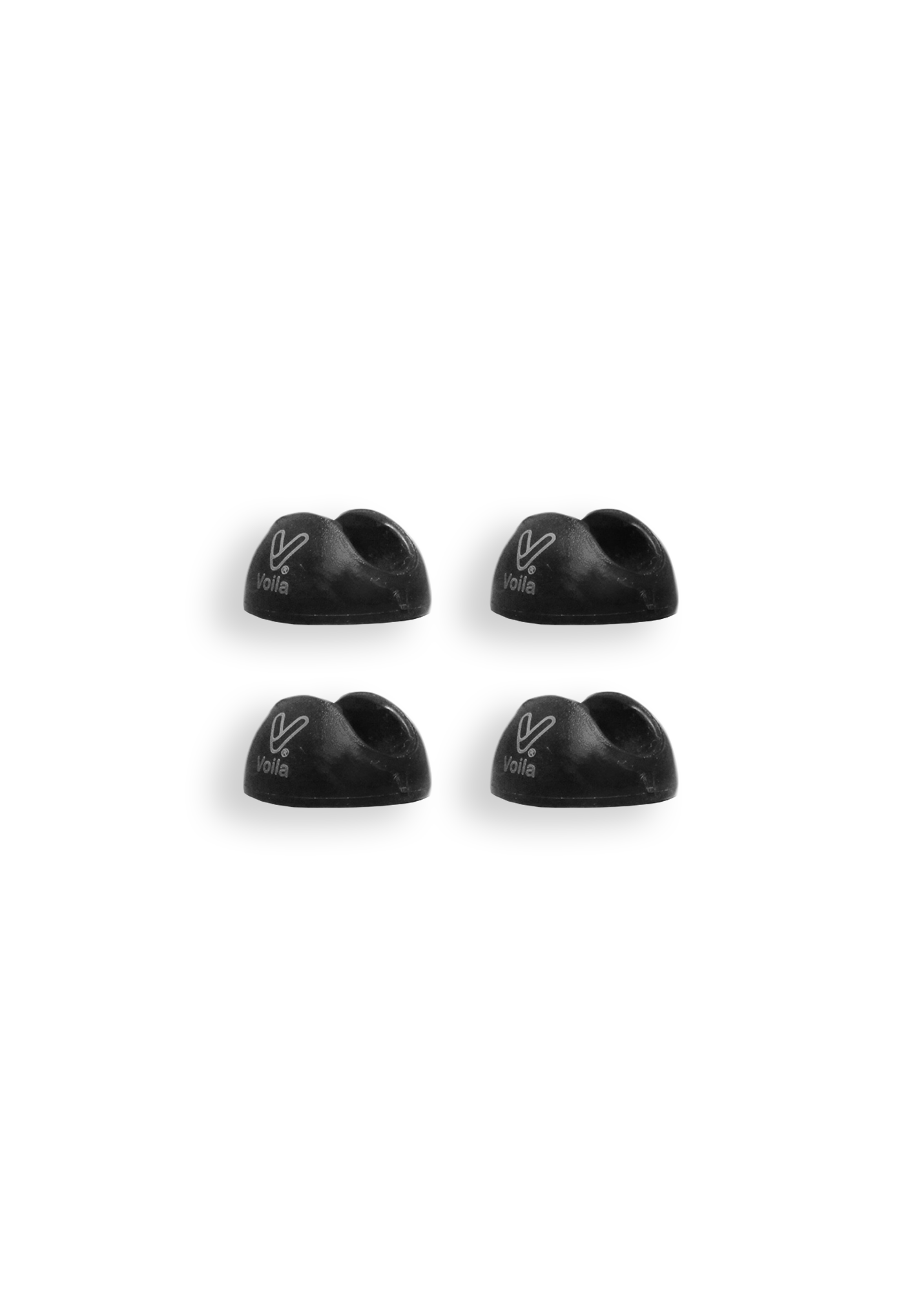 Voila skateboard legs - Zwart